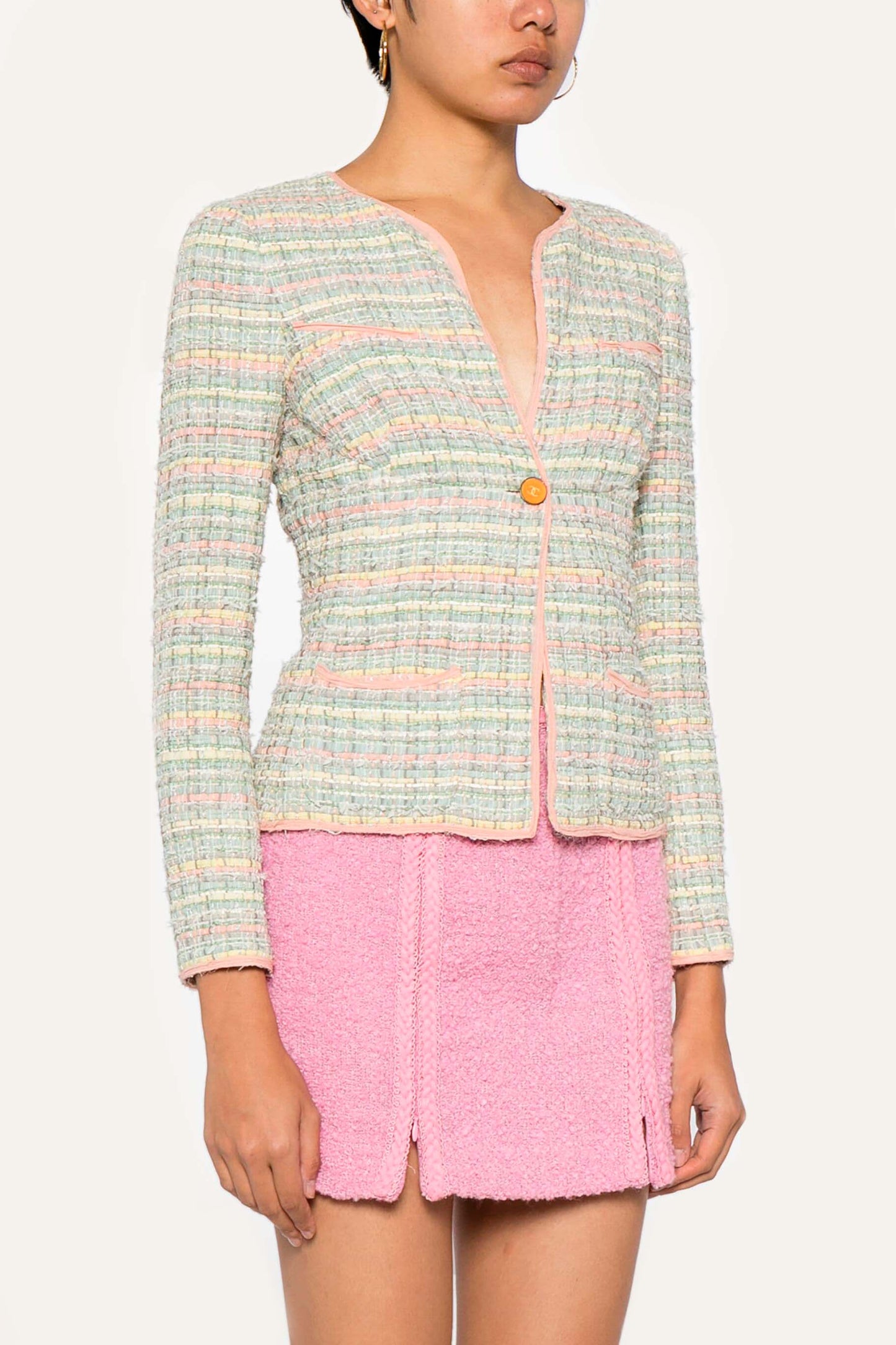 Chaqueta estilo Tweed